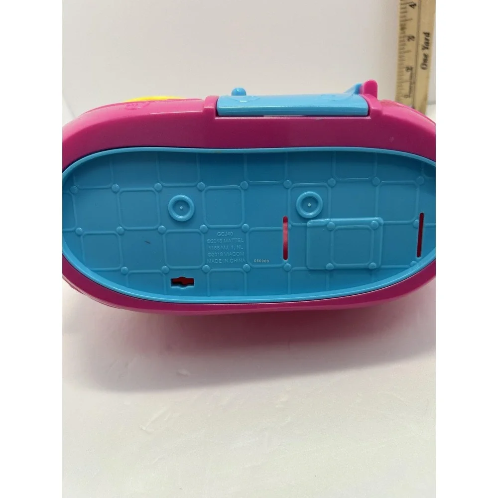 Mattel Toy Shop House Carry Case Playset Pink Blue Yellow Plastic Toy Kids